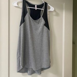 Xhilaration size medium tank top with leather detail